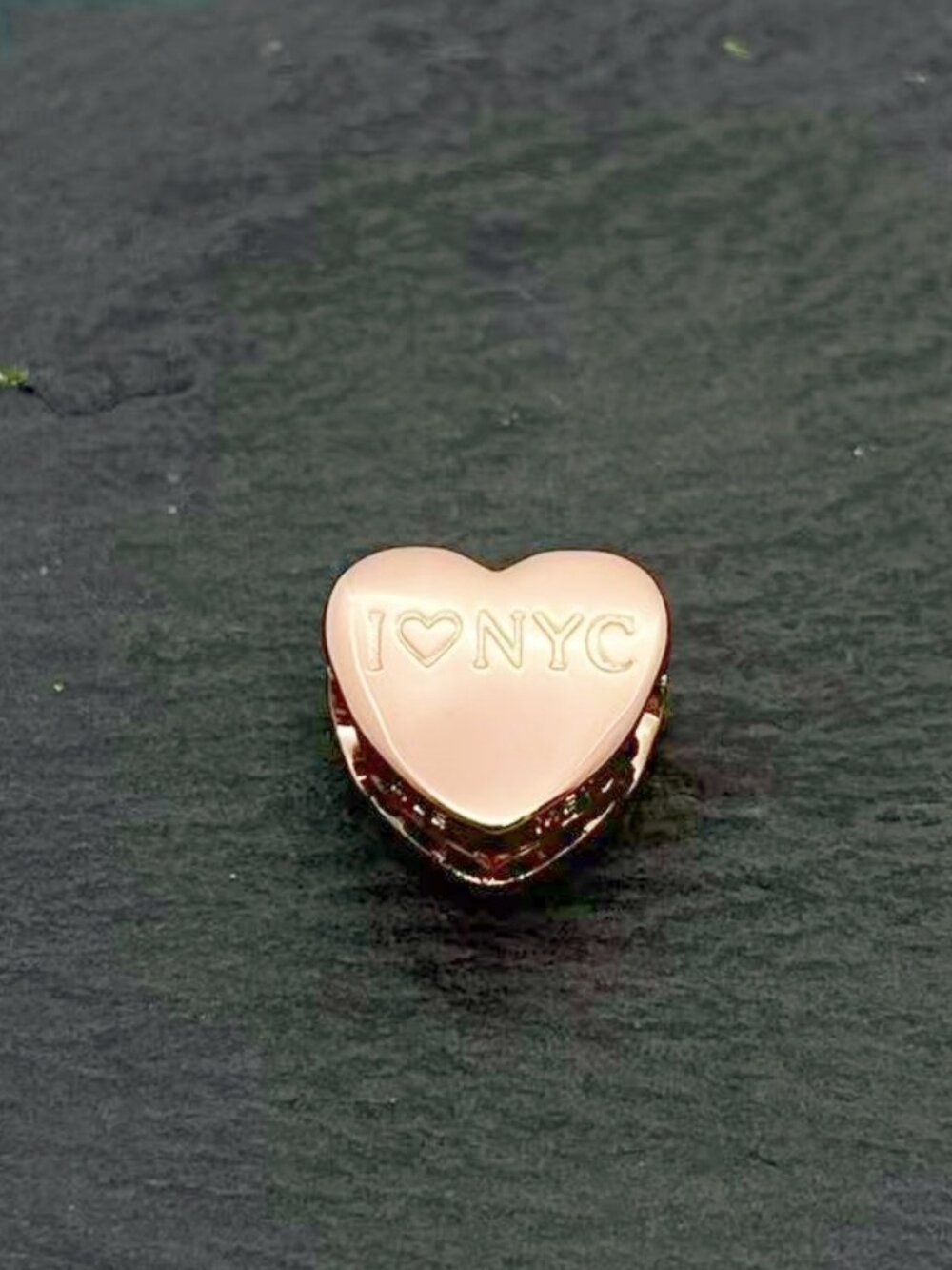 Pandora I Love NYC Heart Charm Rose Gold Plated Jewelry
